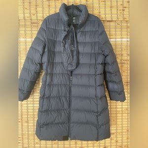 Uniqlo Ultra Light Down Long Coat - Womens’s L Navy
